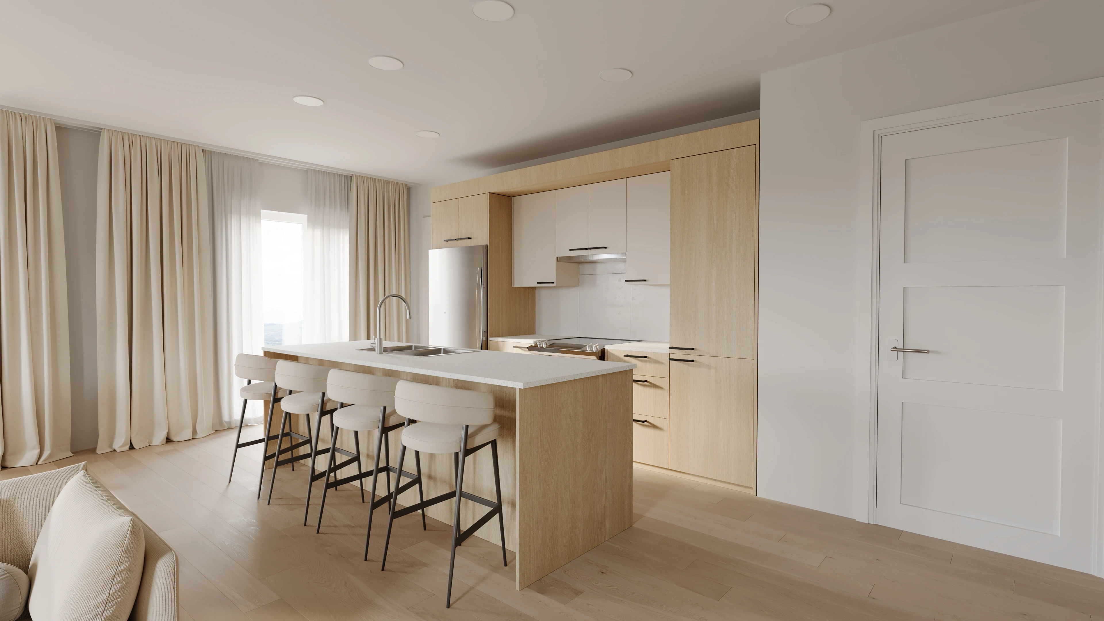 Image of a modern condo